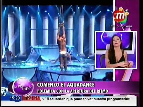 Adabel Guerrero analizó el Aquadance de Showmatch
