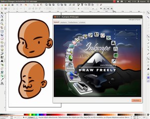 Inkscape 0.91 : Cloner le chemin original