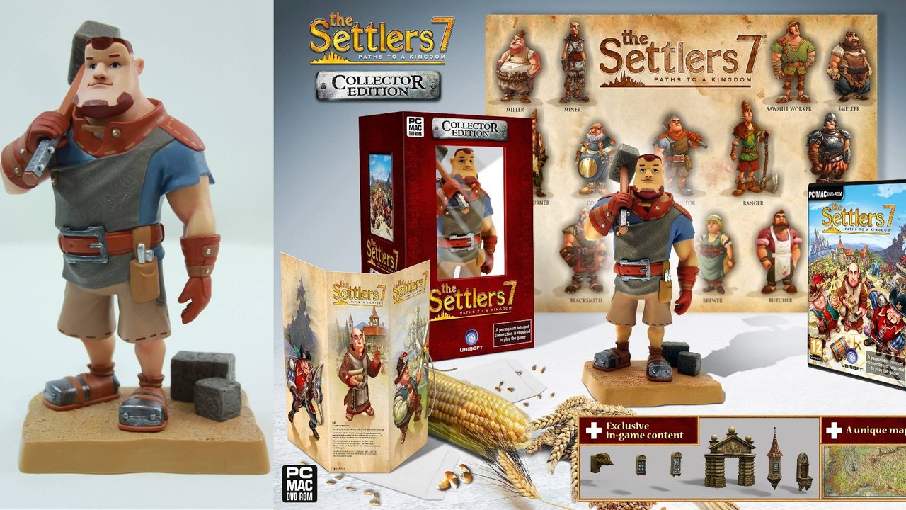 The Settlers 7 A l'aube d'un nouveau royaume Ubi Soft 2010 Figurine HD