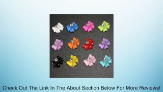 Nail Art 3d 45 Pieces Mix Bow/rhinestone for Nails, Cellphones 1.2cm Review
