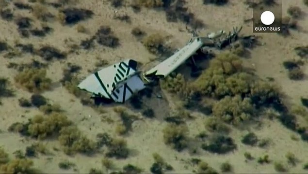 SpaceShipTwo, le vaisseau de Virgin Galactic, s'écrase en Californie