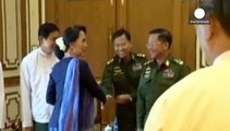 پارلمان میانمار بحث درباره تغییر قانون اساسی را آغاز می کند