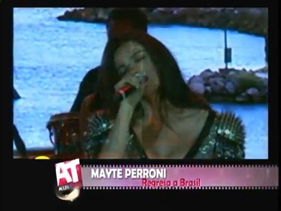 Maite Perroni regresa a Brasil