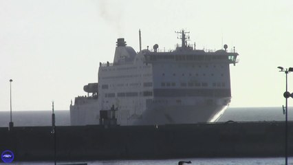 Brittany Ferries - Armorique. Arrivée à Roscoff.