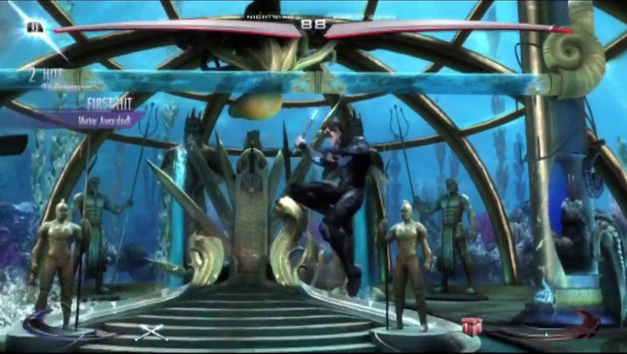 Nightwing VS Comic Book Villain In A Injustice Gods Among Us Match / Battle / Fight