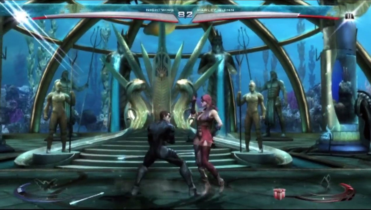 Nightwing VS Comic Book Villain In A Injustice Gods Among Us Match / Battle / Fight