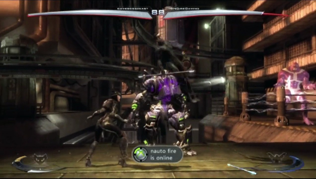 Nightwing VS Comic Book Character In A Injustice Gods Among Us Xbox Live Match / Battle / Fight