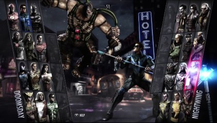 Nightwing VS Comic Book Character In A Injustice Gods Among Us Xbox Live Match / Battle / Fight