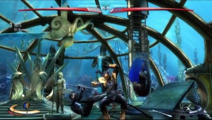 Nightwing VS Comic Book Character In A Injustice Gods Among Us Xbox Live Match / Battle / Fight