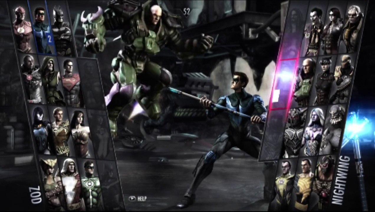 Nightwing VS Comic Book Character In A Injustice Gods Among Us Xbox Live Match / Battle / Fight