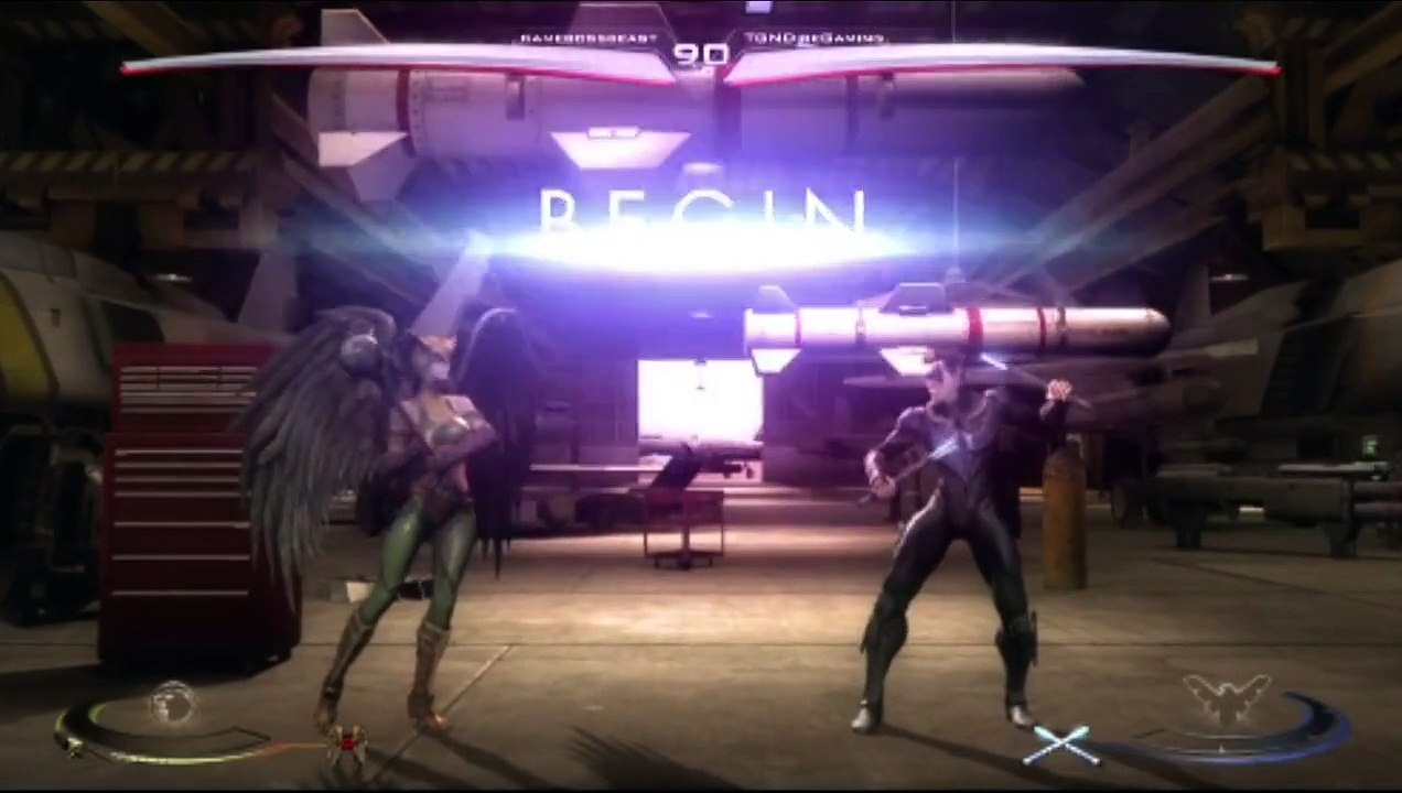 Nightwing VS Comic Book Character In A Injustice Gods Among Us Xbox Live Match / Battle / Fight