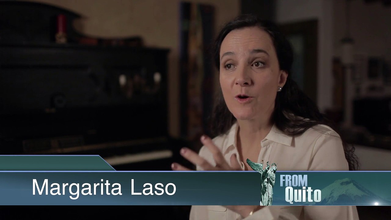 Interviews from Quito - singer Margarita Laso