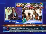 Universitarios mexicanos plantean paro nacional en apoyo a normalistas
