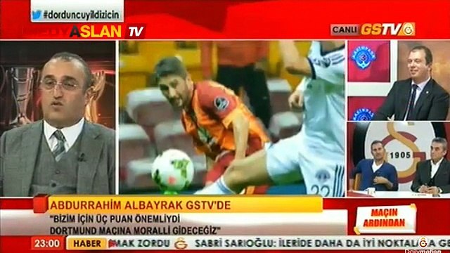 Abdürrahim Albayrak maç sonu GSTV'ye konuk oldu!