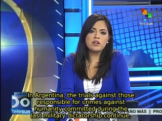 Argentina: trials for Dirty War crimes strengthen democracy