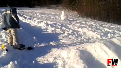 [+18 ~ Sexy Funny Girl]Snow slide faceplant - Fails World