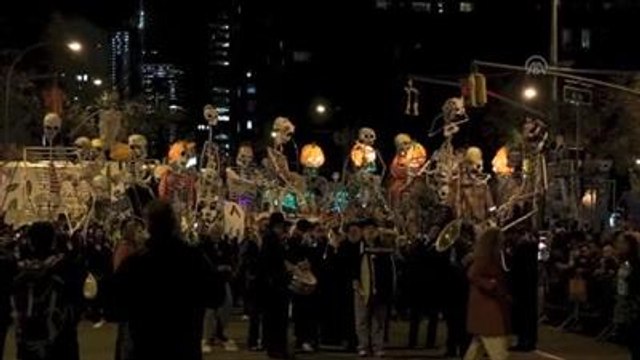 New York'ta Cadılar Bayramı Kutlandı