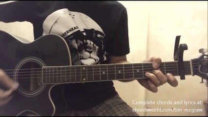 Tim McGraw - Lookin' For That Girl Chords