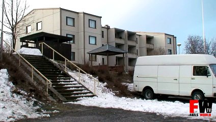 [+18 ~ Sexy Funny Girl]multiple sliding stairs fails