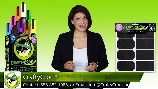 Amazing Five Star Chalk Ink Pens Review for CraftyCroc™ by Angela D.