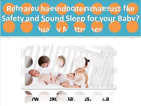 Why you need Boori mattresses for safety and sound sleep for your baby