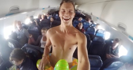 SPEEDO ON A PLANE GONE WRONG!