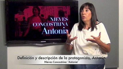 Nieves Concostrina, autora de 'Antonia'. 31-10-2014