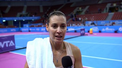 Pennetta: "Semifinale sarà dura. Bello chiudere da n.1 italiana"