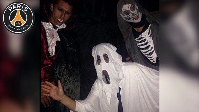 Les stars du PSG et du football européen fêtent Halloween !