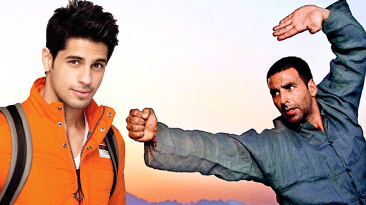 Sidharth Malhotra TRAINS Under Akshay Kumar