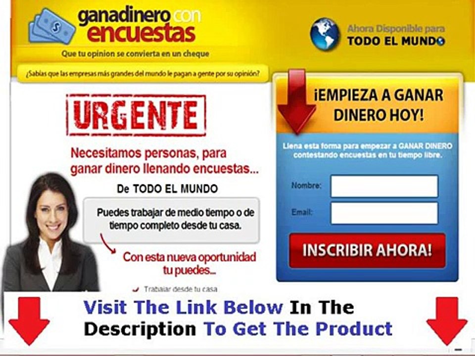Gana Dinero Con Encuestas Free Bonus + Discount
