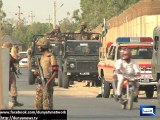 Dunya news-Karachi: Army deployed at sensitive areas on Sindh Govt request
