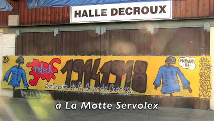 "Moloch" une installation saisissante sur "14-18" à La Motte Servolex