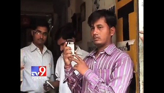 indian man punished for taking photos, semi shaved