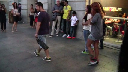 Entre la Puerta del Sol et la Plaza Mayor (Madrid sept 2014)