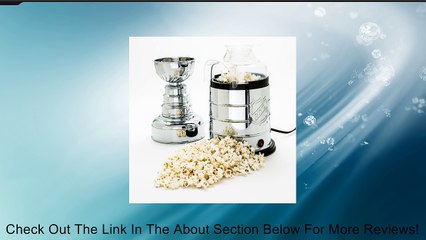 NHL League Logo Stanley Cup Popcorn Maker Review