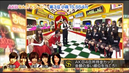 所持金カップ 北原・指原・大家・小森・横山 (720p_H.264-AAC)