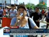 México: marchan en Acapulco por los 43 estudiantes desaparecidos