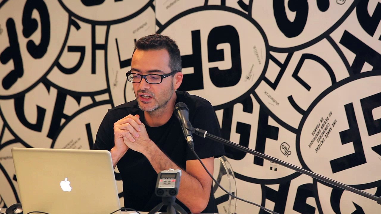 Intervention de François Chastanet, Journée d'étude sur l'histoire du design graphique