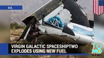 Virgin Galactic SpaceshipTwo explosion - New plastic-based fuel leads to space tourism disaster.