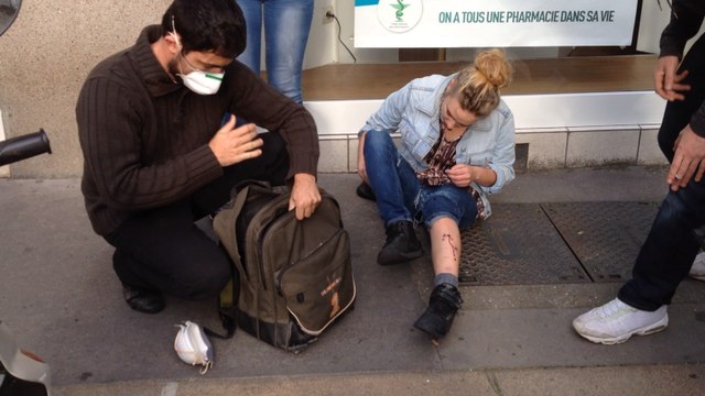 Manif à Nantes contre les violences policières