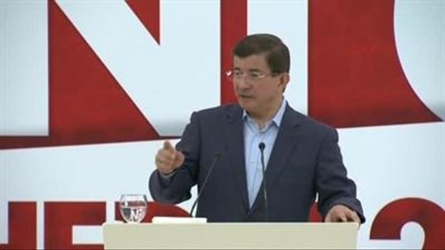 Başbakan Davutoğlu Partisinin Afyon Kampında Konuştuafyonkarahisar - Başbakan Davutoğlu Partisinin...