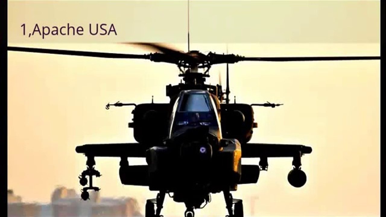 TOP FIVE ATTACK HELICOPTERS RANKED ON FACTS