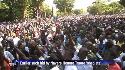 Army leader declares himself in charge of Burkino Faso