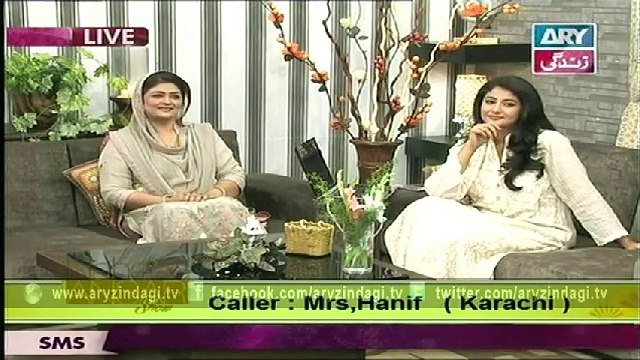 Naheed Ansari Show, 1st November 2014, Anda Aloo Qorma, Sheermal & Rabri Kheer