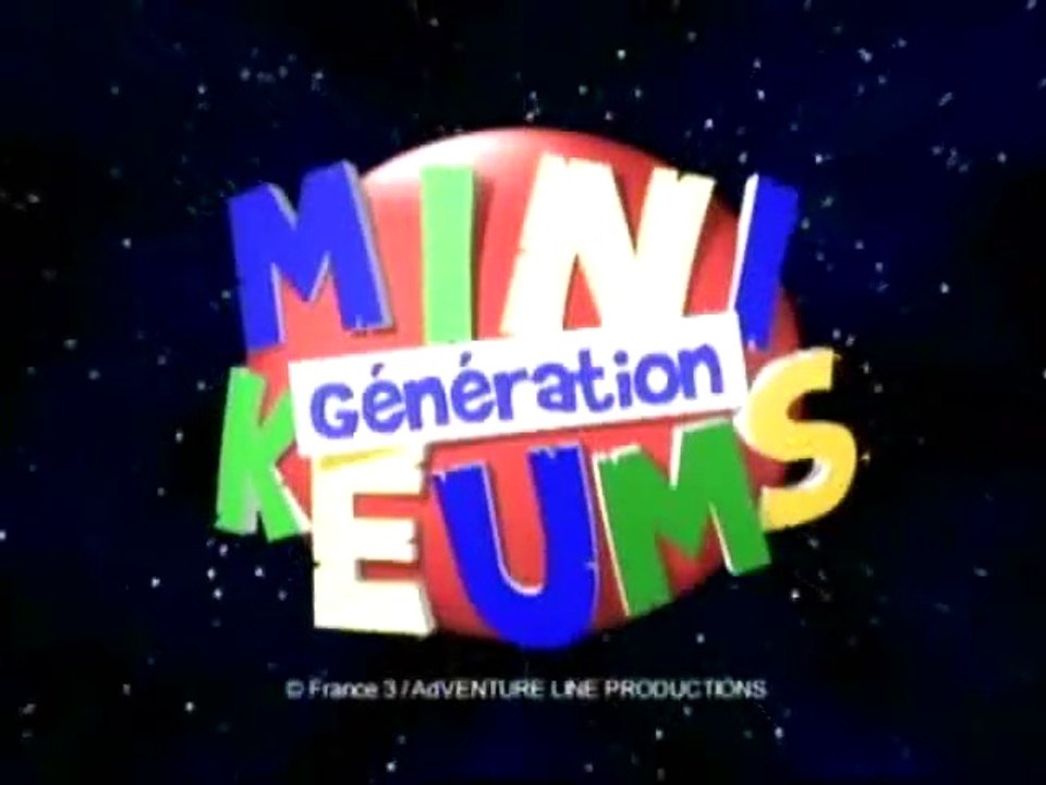 Génération Minikeums (France 3) - émission n°2 sur 6