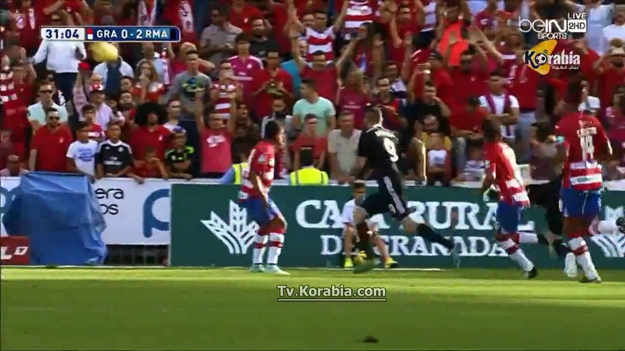 أهداف مباراة غرناطة - ريال مدريد ( 0-4 ) الدوري الأسباني 1-11-2014