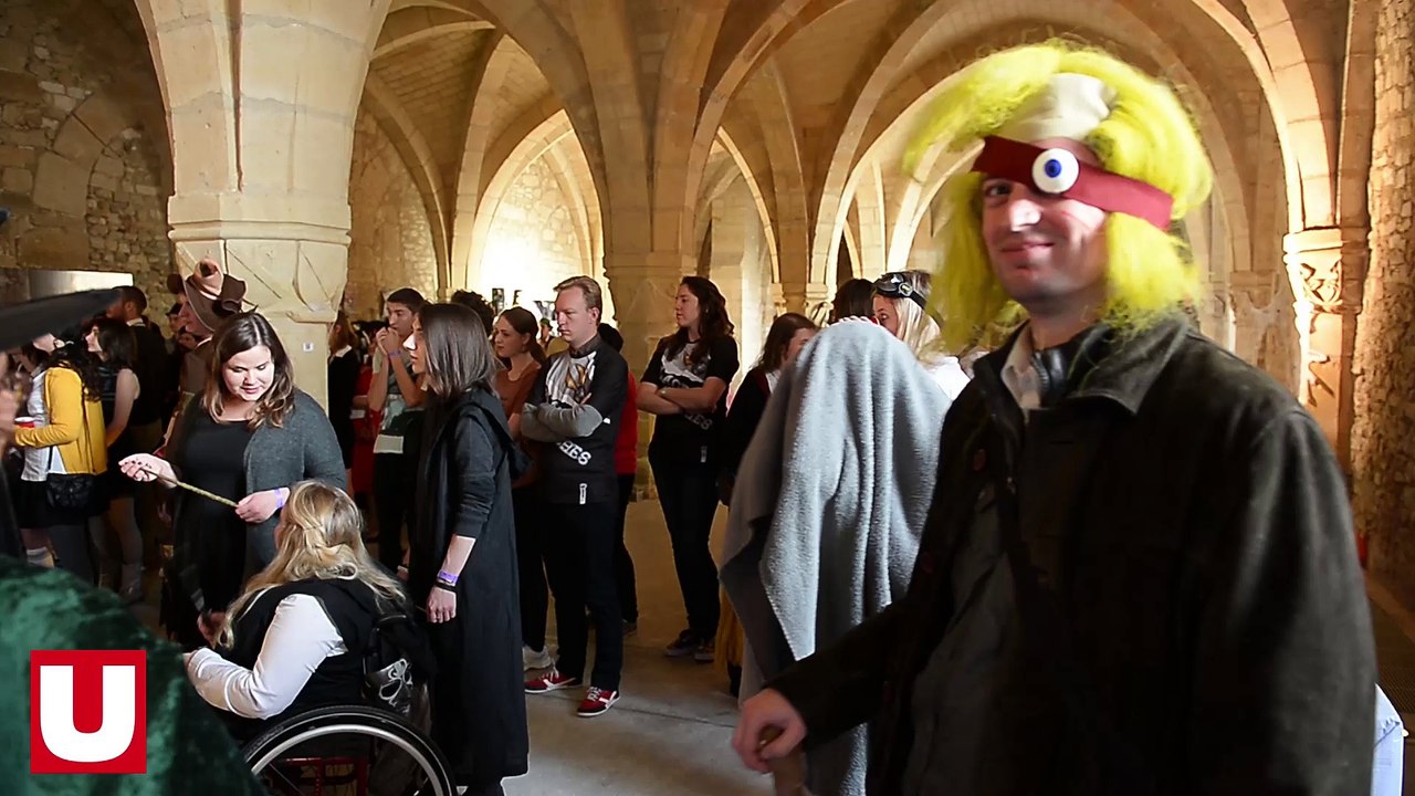 Les fans d'Harry Potter au Palais du Tau à Reims