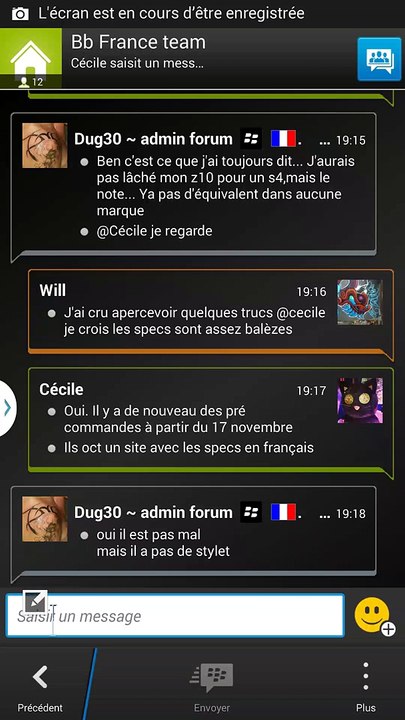 Saisie manuscrite au stylet