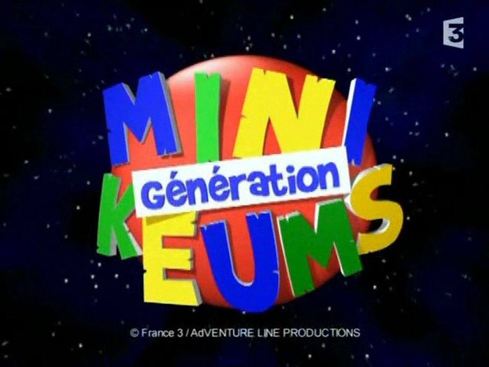Génération Minikeums (France 3) - émission n°5 sur 6